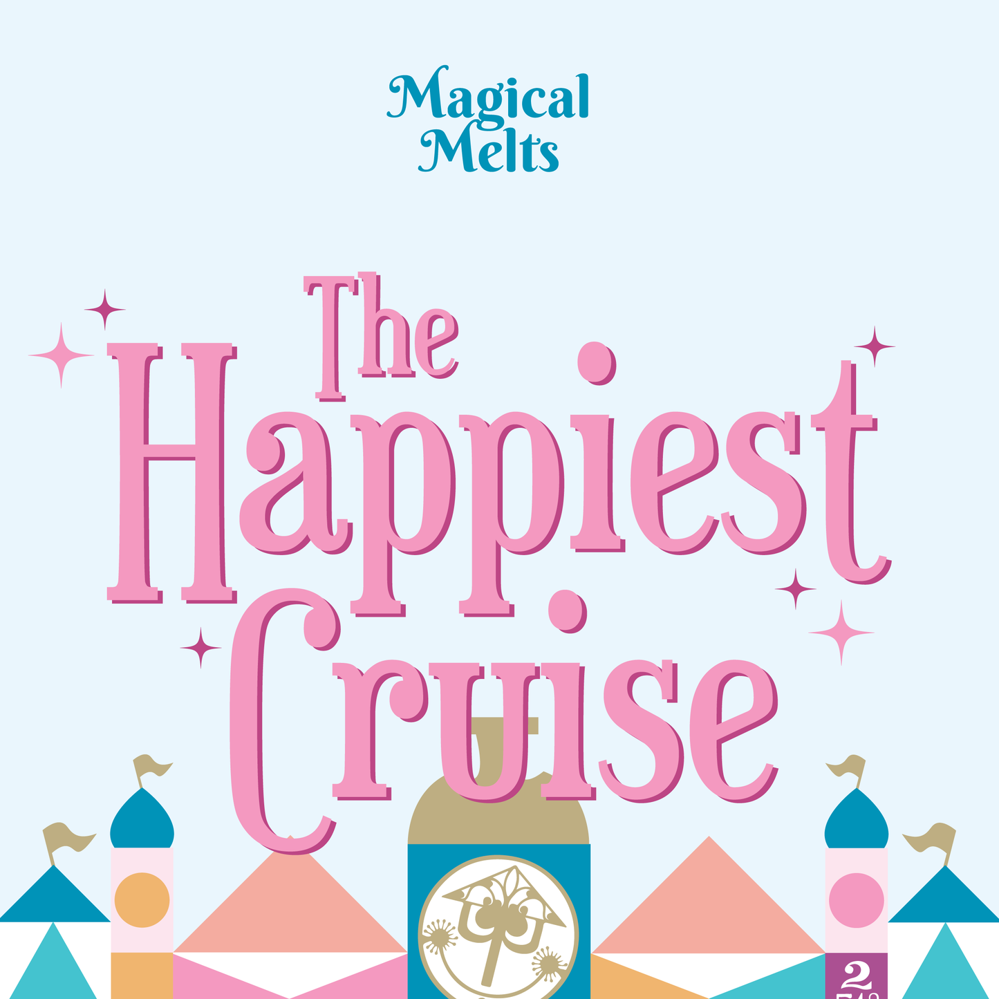 The Happiest Cruise candle